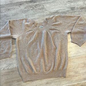 VELVET Brand Taupe CASHMERE sweater
